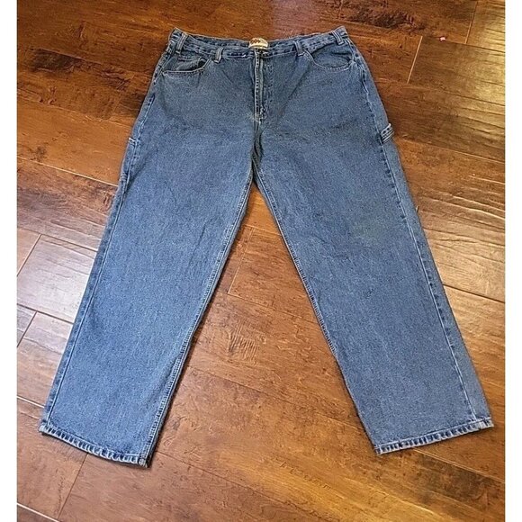 Field n Forest Jeans 42 x 32 Carpenter Jeans Denim 40 X 31 Actual Measurements - Picture 1 of 8